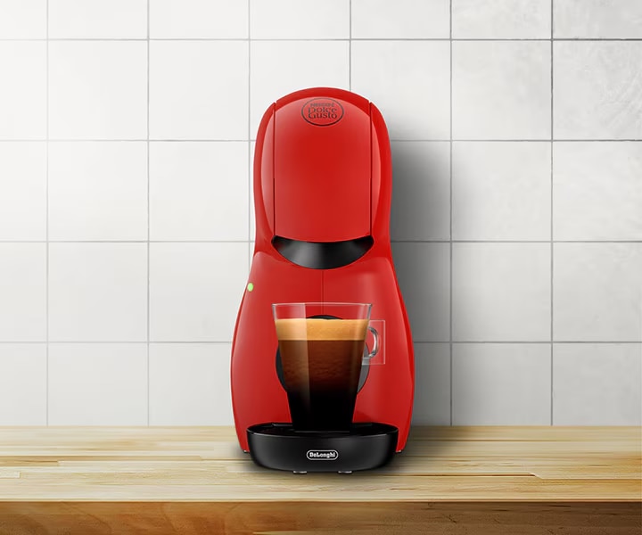 Cefetera Piccolo XS De’Longhi Manual Roja y Negra NESCAFÉ Dolce Gusto - detalles cafetera