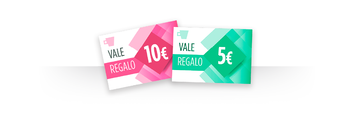 Vale regalo 5€ y 10€