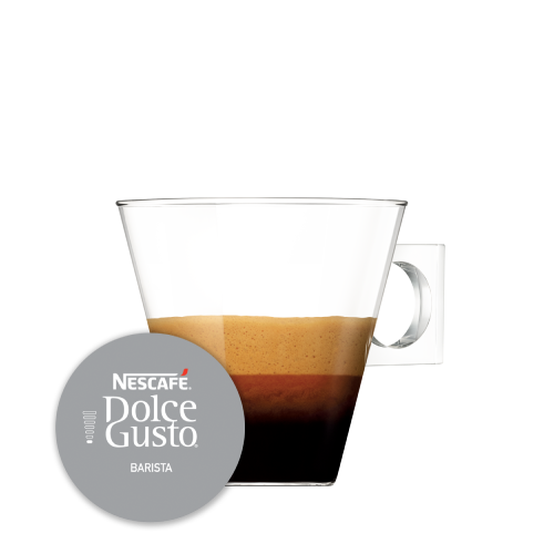 Cápsula con taza de Ristretto Barista 16 Cápsulas de NESCAFÉ Dolce Gusto