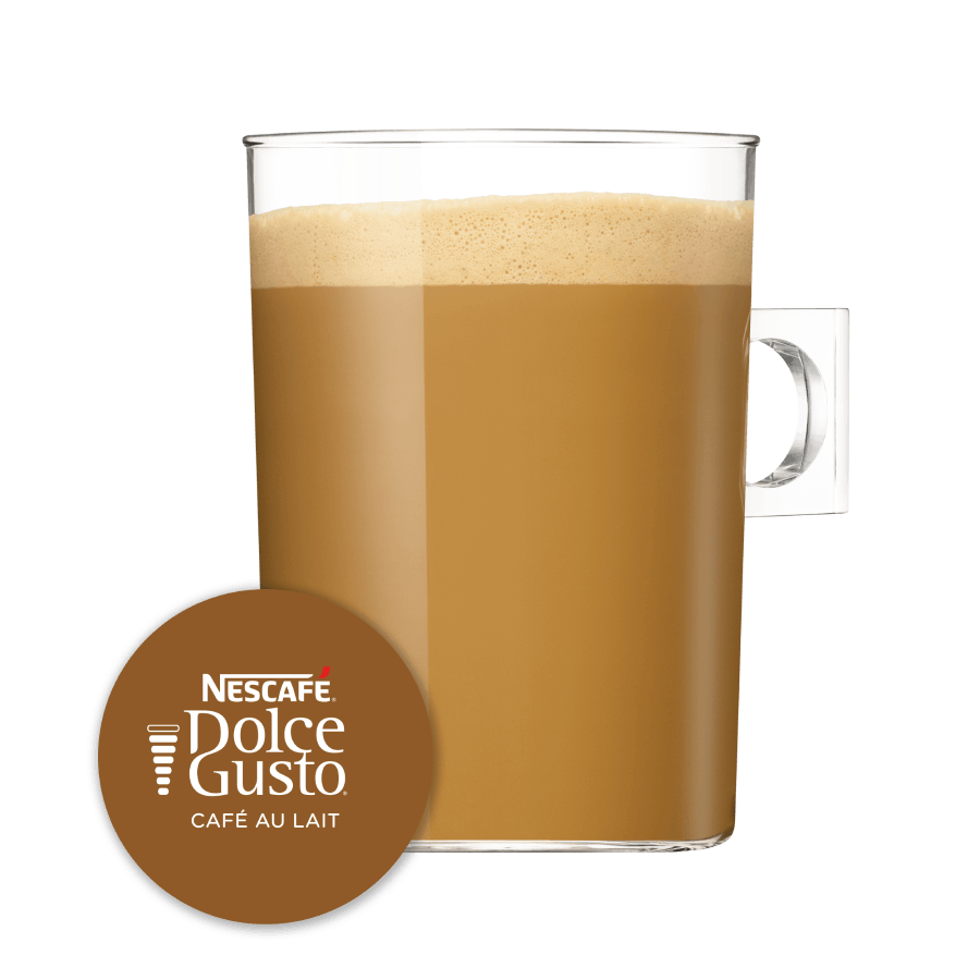 Cápsula con taza de Café Con Leche 30 Cápsulas de NESCAFÉ Dolce Gusto