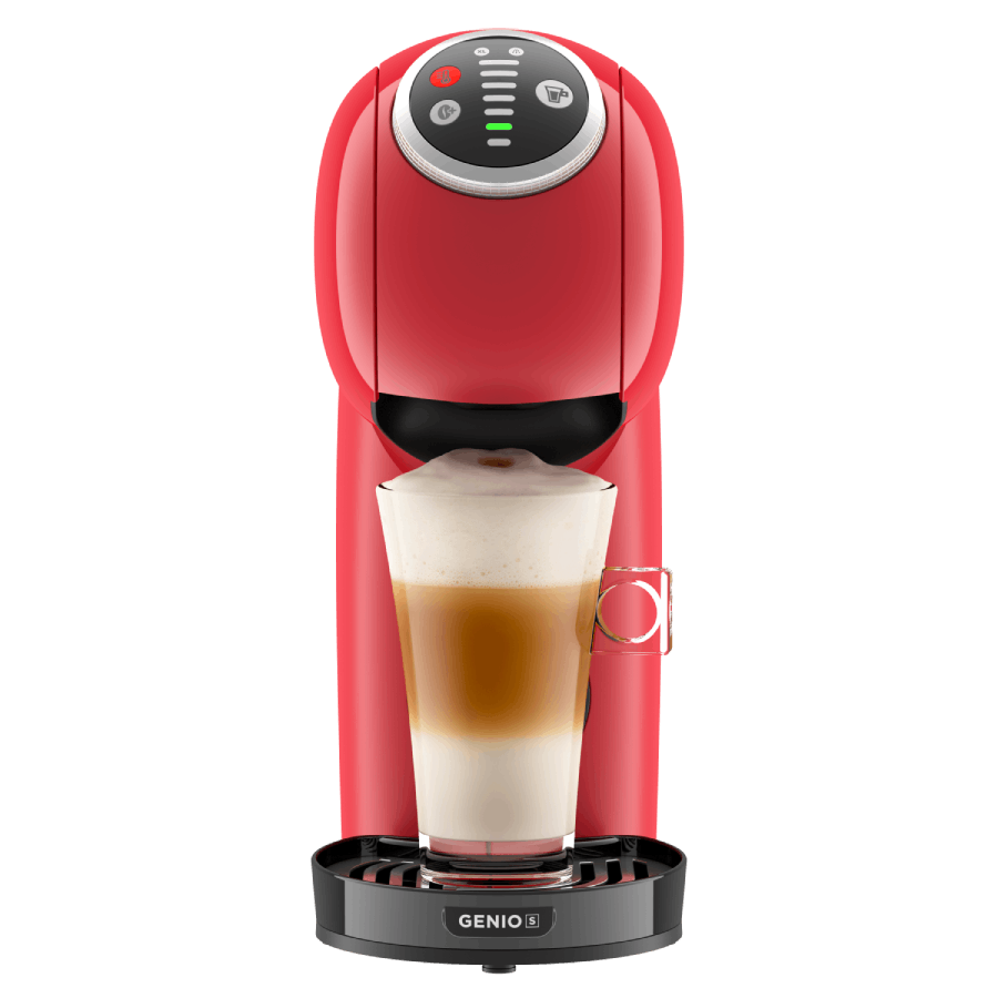 Cefetera Genio S Plus De’Longhi® Automática Roja NESCAFÉ Dolce Gusto - Frontal